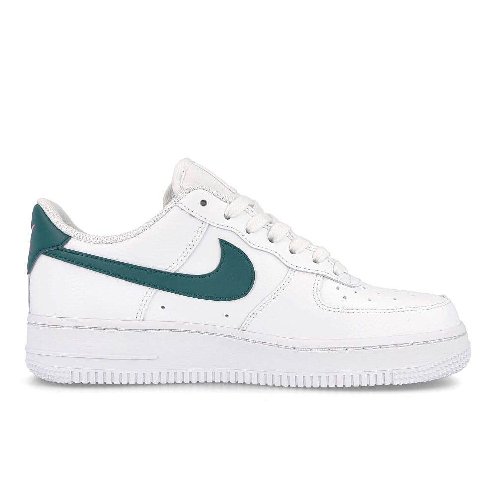 Nike wmns air force 1 07 White / Dark Teal Green - Sunset Pulse - White   Material | Overkill