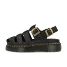 Dr. Martens Wrenlie Fisherman Sandals Black Grizzly Slides, Sandals & Slippers 31524001 | Overkill