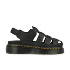 Dr. Martens Wrenlie Fisherman Sandals Black Grizzly Slides, Sandals & Slippers  Silhouette | Overkill
