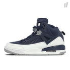 Jordan Air Jordan Spizike Midnight Navy / Metallic Silver High Top Sneakers 315371 406 | Overkill