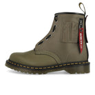 Dr. Martens Alpha Industries x Dr. Martens 1460 Ben Black Olive Boots 31718388 | Overkill