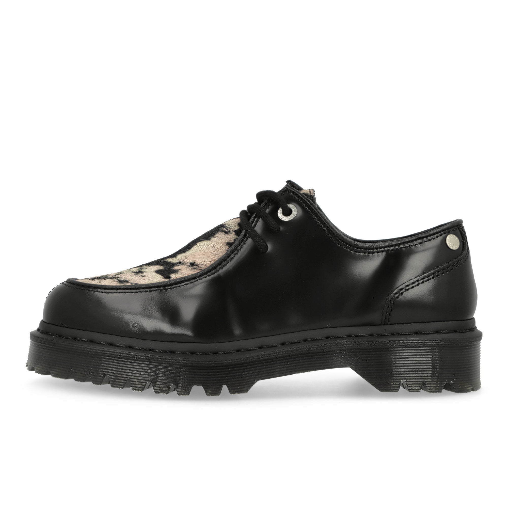 Dr. Martens Zeffir 3i Black + Beige Buttero + Hair On Loafers & Lace ups 31916779 | Overkill