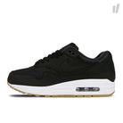 Nike wmns air max 1 Black-Black - Gum Light Brown Low Top Sneakers 319986 037 | Overkill