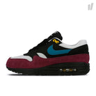 Nike wmns air max 1 Black-Geode Teal - Light Silver - Bordeaux Low Top Sneakers 319986 040 | Overkill