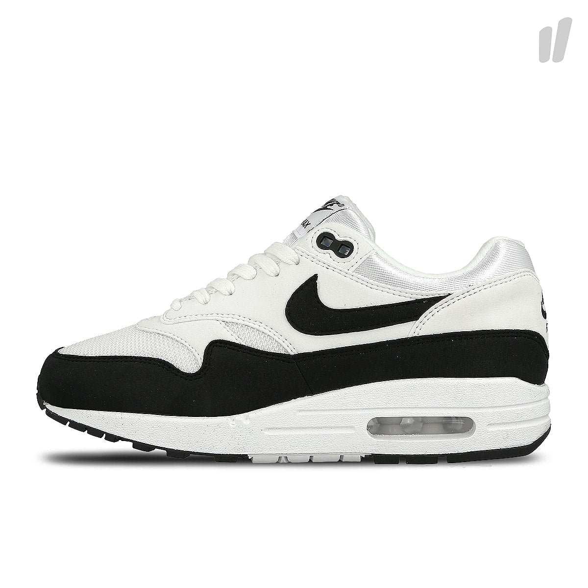 Nike wmns air max 1 White-Black Low Top Sneakers 319986 109 | Overkill