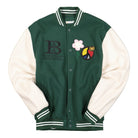 Bel-Air Athletics BAA 5000% Varsity Jacket Chalk White / Ivy Bomber & Varsity Jackets 31BELH01R | Overkill