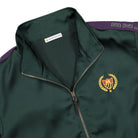 Bel-Air Athletics Track Jacket Ivy / Court Purple Track Jackets Close-up | Overkill