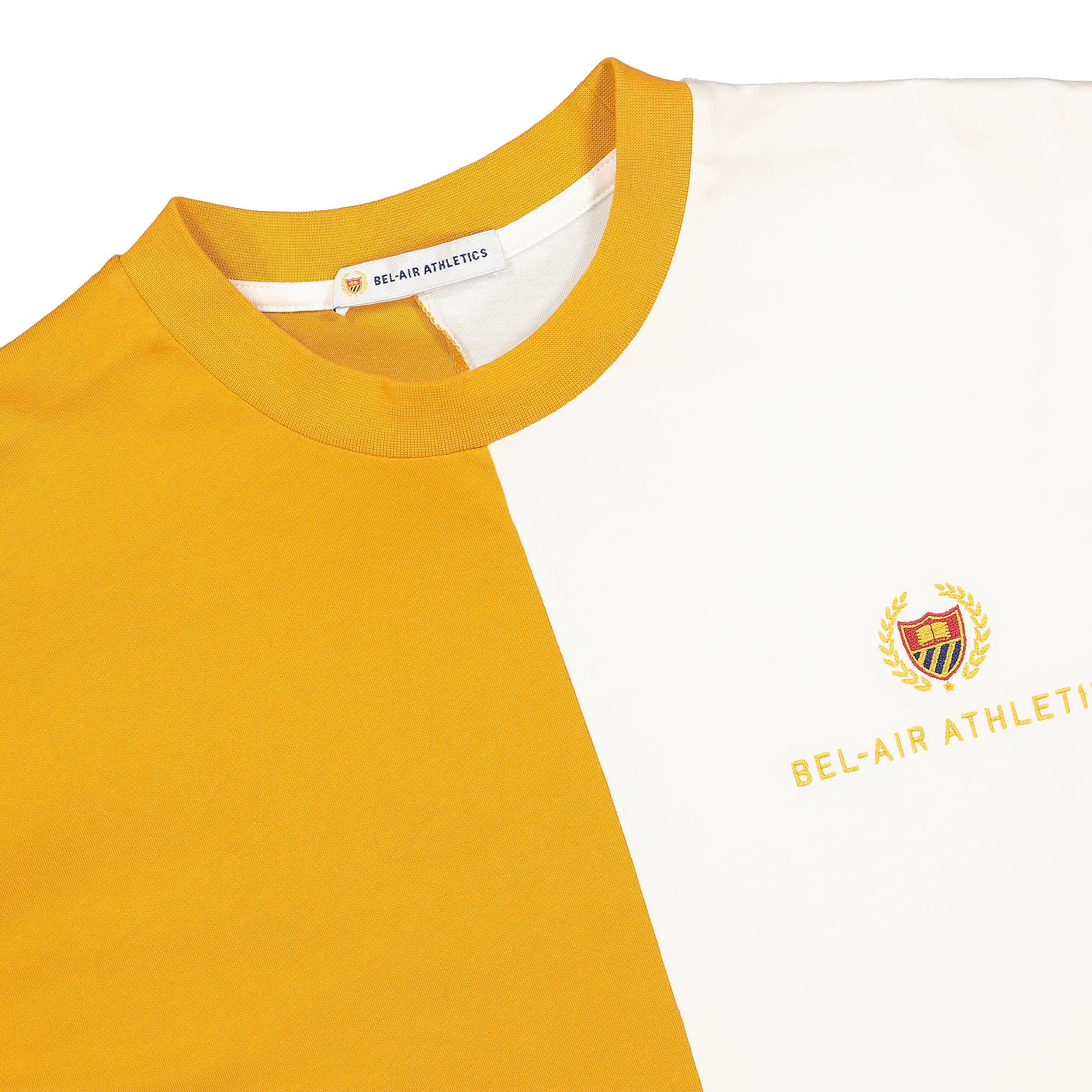 Bel-Air Athletics Academy Blocked T-Shirt Lion / Notebook White T-Shirts Close-up | Overkill