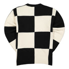 Bel-Air Athletics Colour Block Intarsia Knit Sweater Vintage Black / Notebook White Sweatshirts Material | Overkill