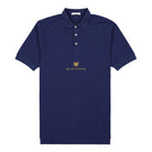 Bel-Air Athletics Academy Crest Polo Shirt Bel-Air Blue Polo Shirts 31BELM702 | Overkill