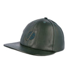 Just Don Leather Cap Green Caps 31JUSL07P | Overkill