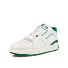 Just Don courtside lo White-Green Sneakers  Close Up | Overkill