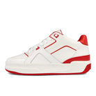 Just Don courtside lo White-Red Sneakers 31JUSQ03 218550 WR | Overkill