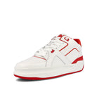 Just Don courtside lo White-Red Sneakers  Close Up | Overkill