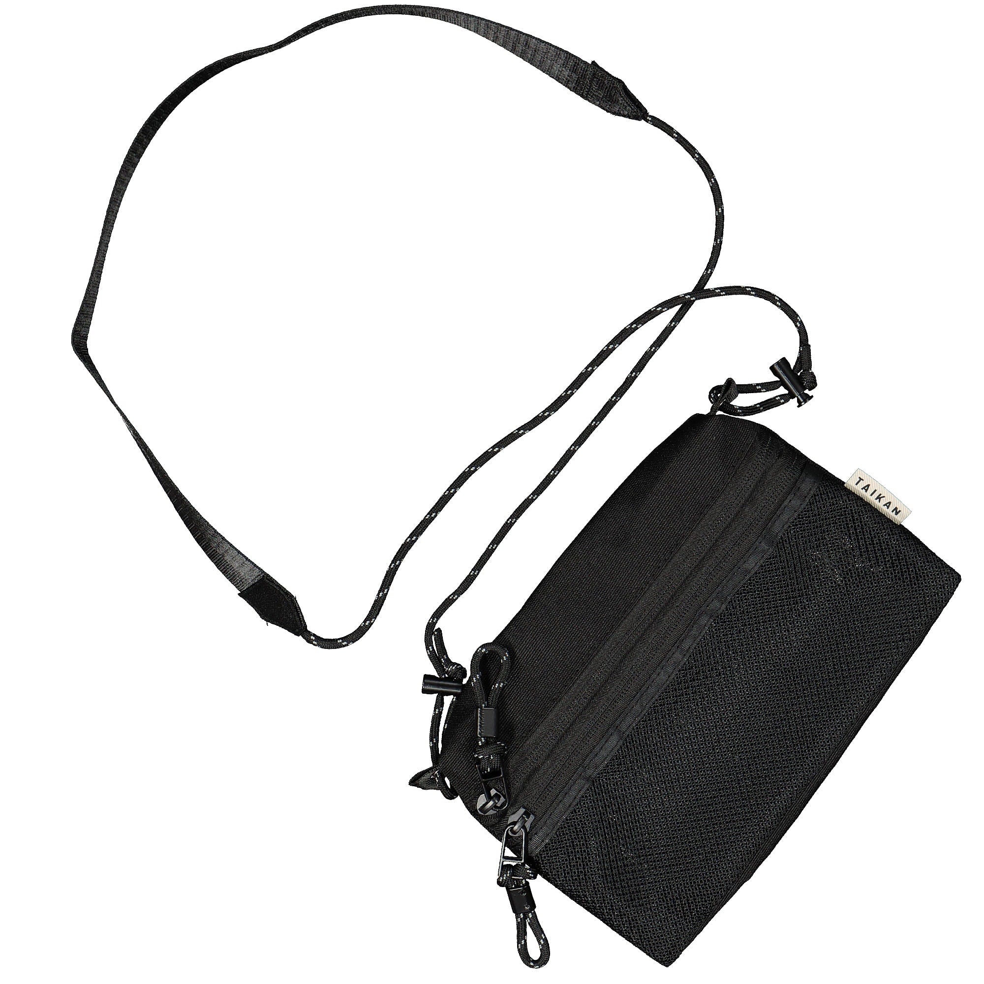 Taikan Everything Sacoche Small Black Shoulder & Cross Body Bags  Material | Overkill