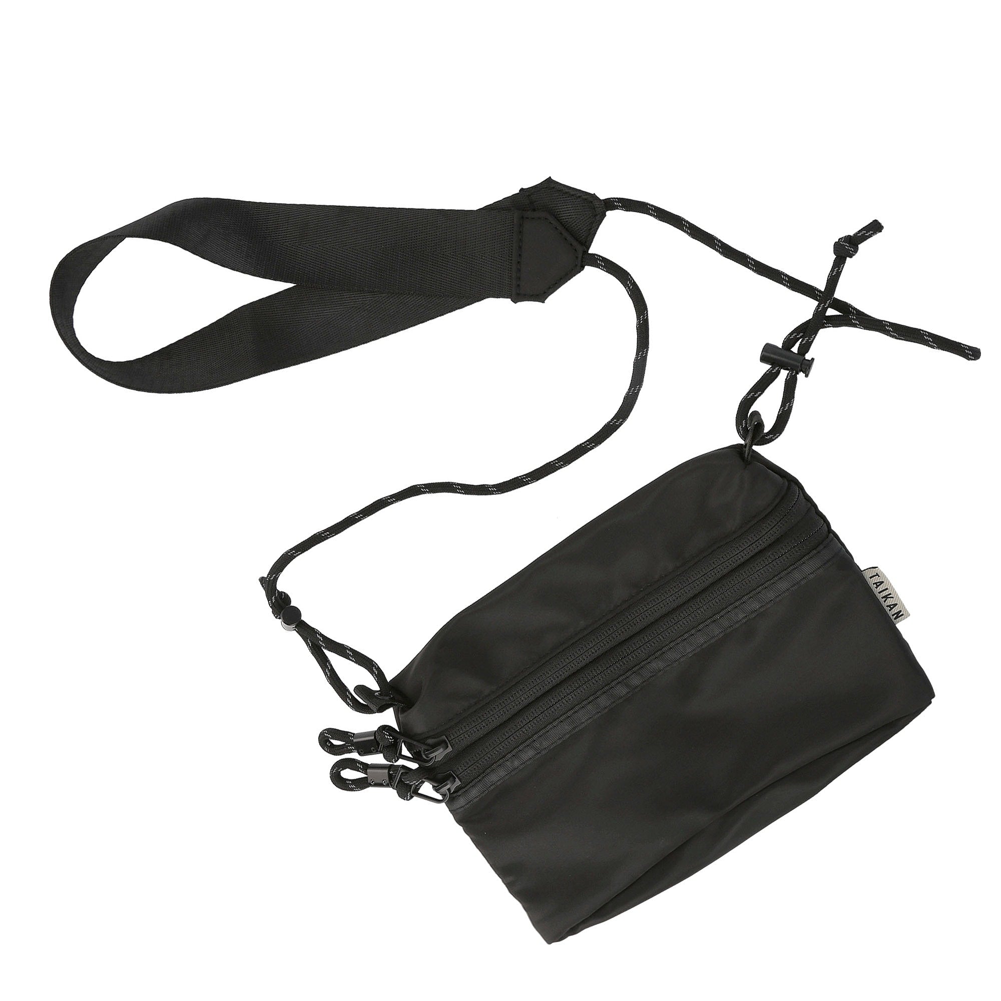 Taikan Everything Sacoche Small Black Shoulder & Cross Body Bags 320.1601 | Overkill