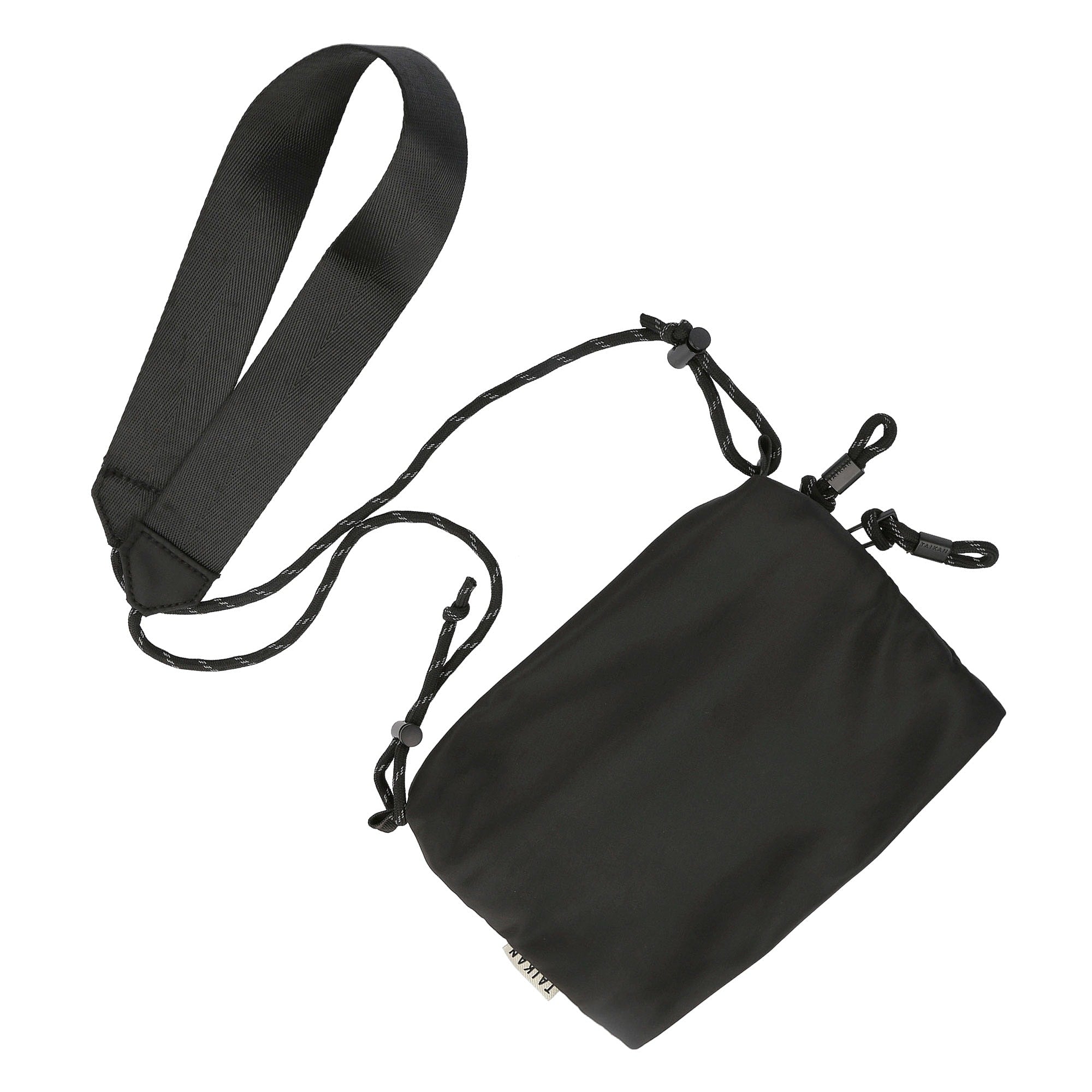 Taikan Everything Sacoche Small Black Shoulder & Cross Body Bags Close-up | Overkill