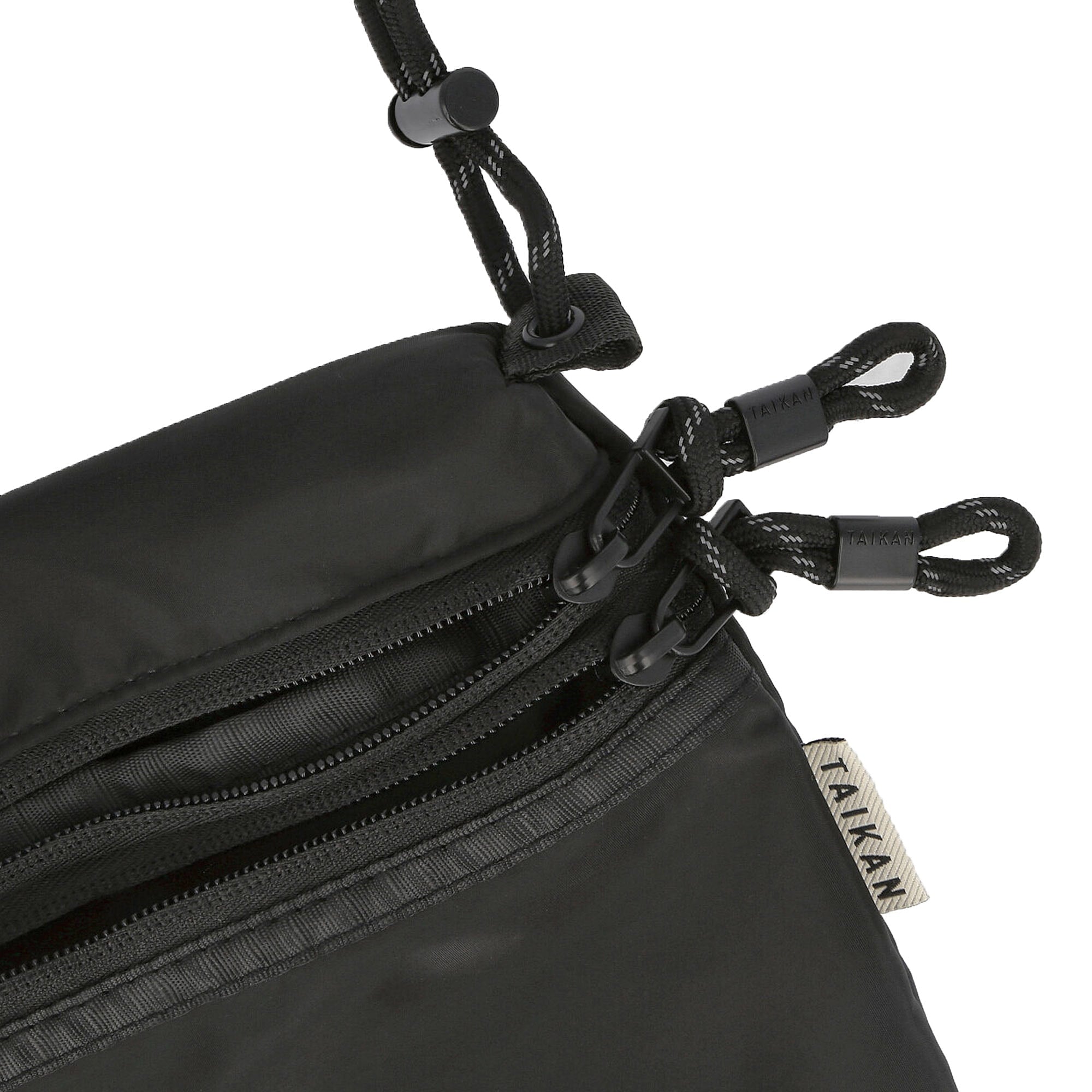 Taikan Everything Sacoche Small Black Shoulder & Cross Body Bags  Material | Overkill