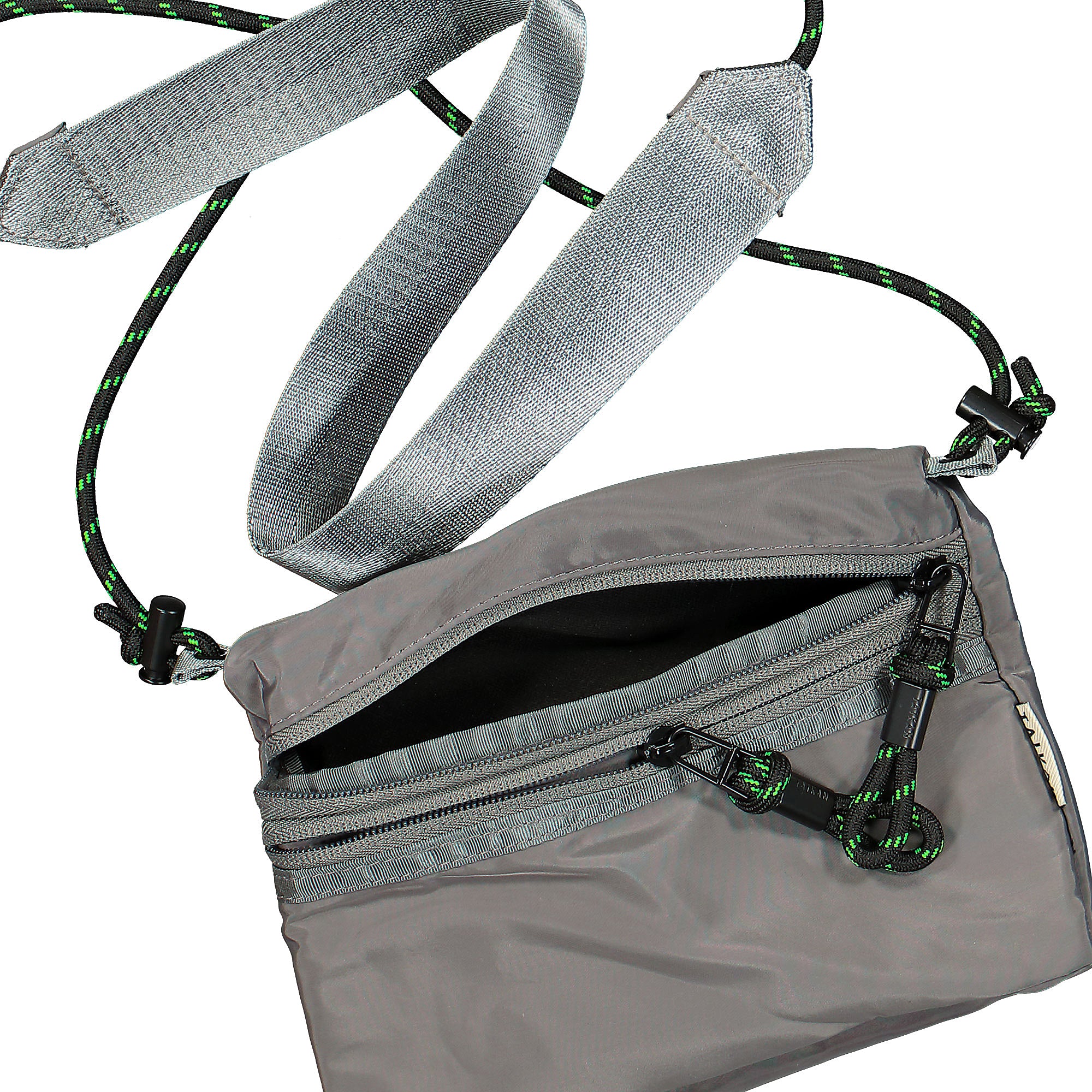 Taikan Everything Sacoche Small Grey Shoulder & Cross Body Bags  Material | Overkill