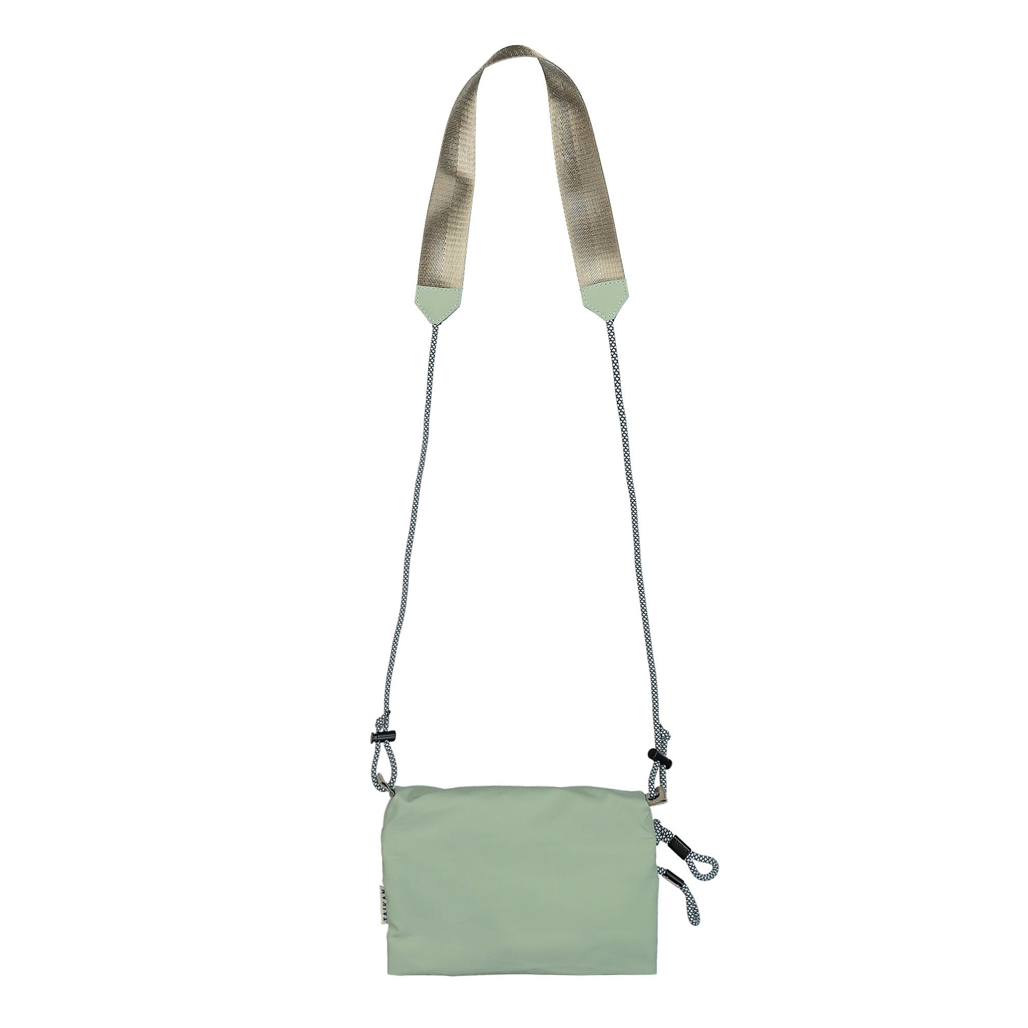 Taikan Everything Sacoche Small Seafoam Ripstop Shoulder & Cross Body Bags Close-up | Overkill