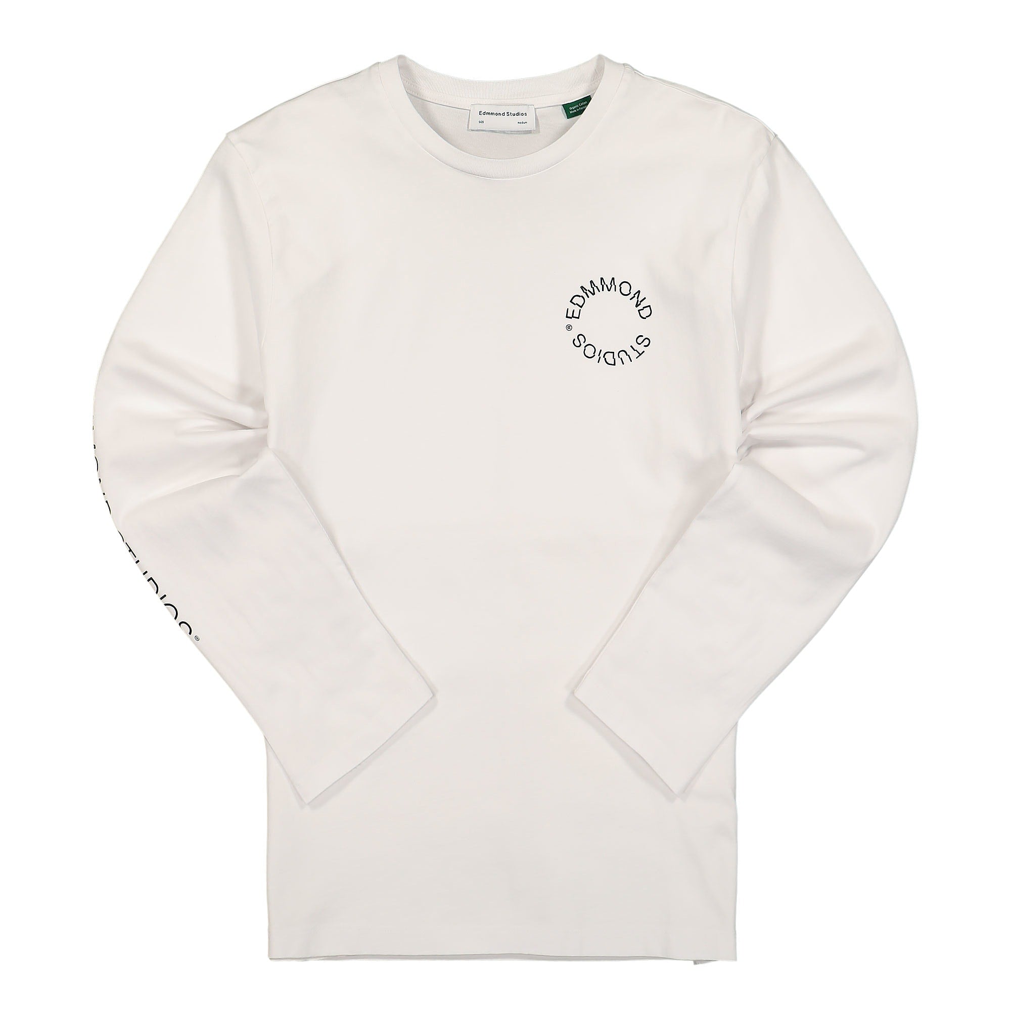 Edmmond Studios Universal Longsleeve Plain White Longsleeves 321-30-10000 | Overkill