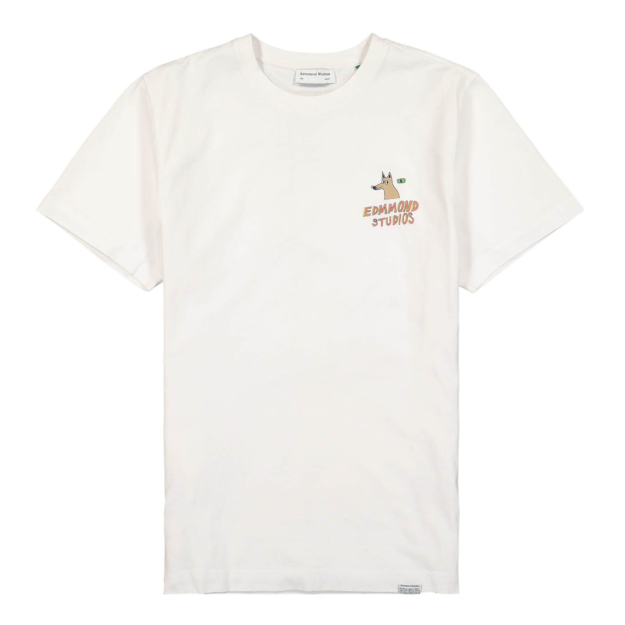 Edmmond Studios Alegria T-Shirt Plain White T-Shirts 321-30-33000 | Overkill