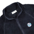 Edmmond Studios Fleece Pullover Plain Navy Sweatshirts Close-up | Overkill