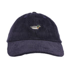 Edmmond Studios Duck Patch Cord Cap Plain Navy Caps Detailfoto | Overkill