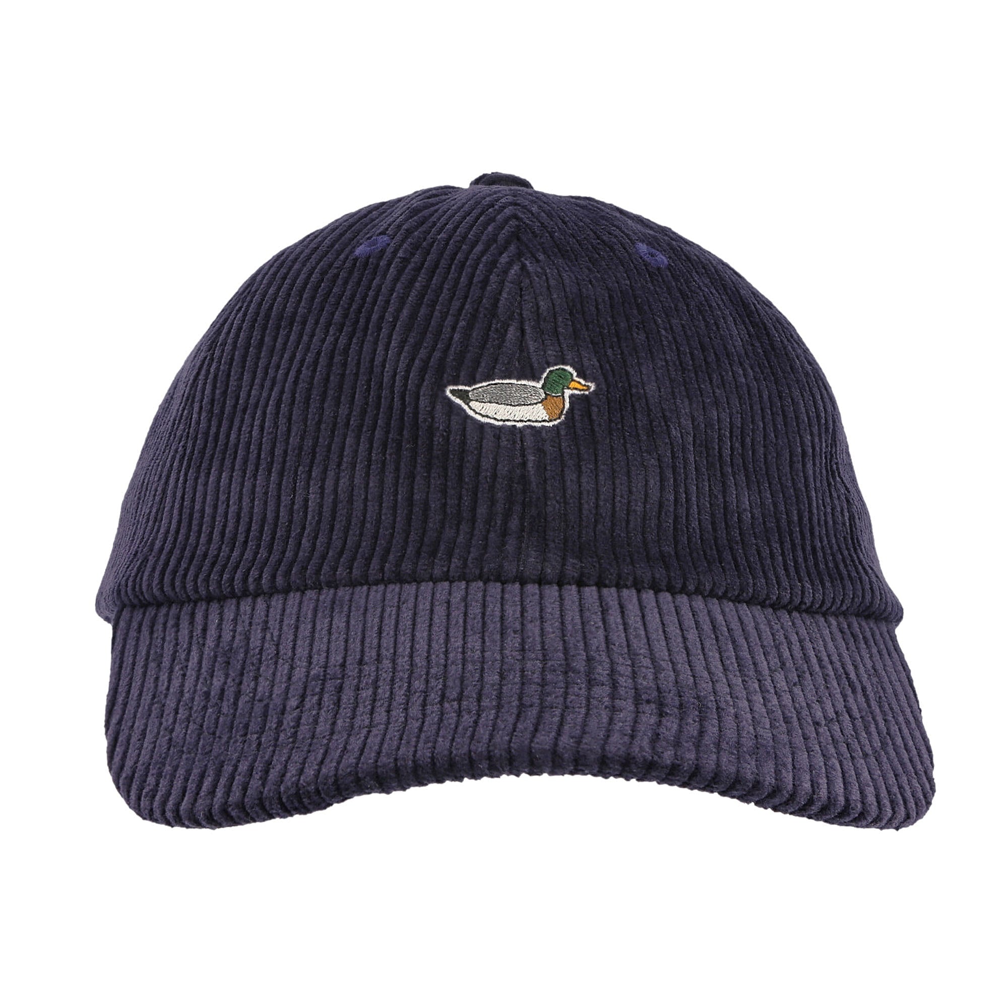 Edmmond Studios Duck Patch Cord Cap Plain Navy Caps Detailfoto | Overkill