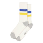 Edmmond Studios Daily Optimism Socks Plain White Socks 321-94-02000 | Overkill