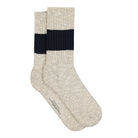 Edmmond Studios Liam Socks Plain Grey Melange Socks Material | Overkill