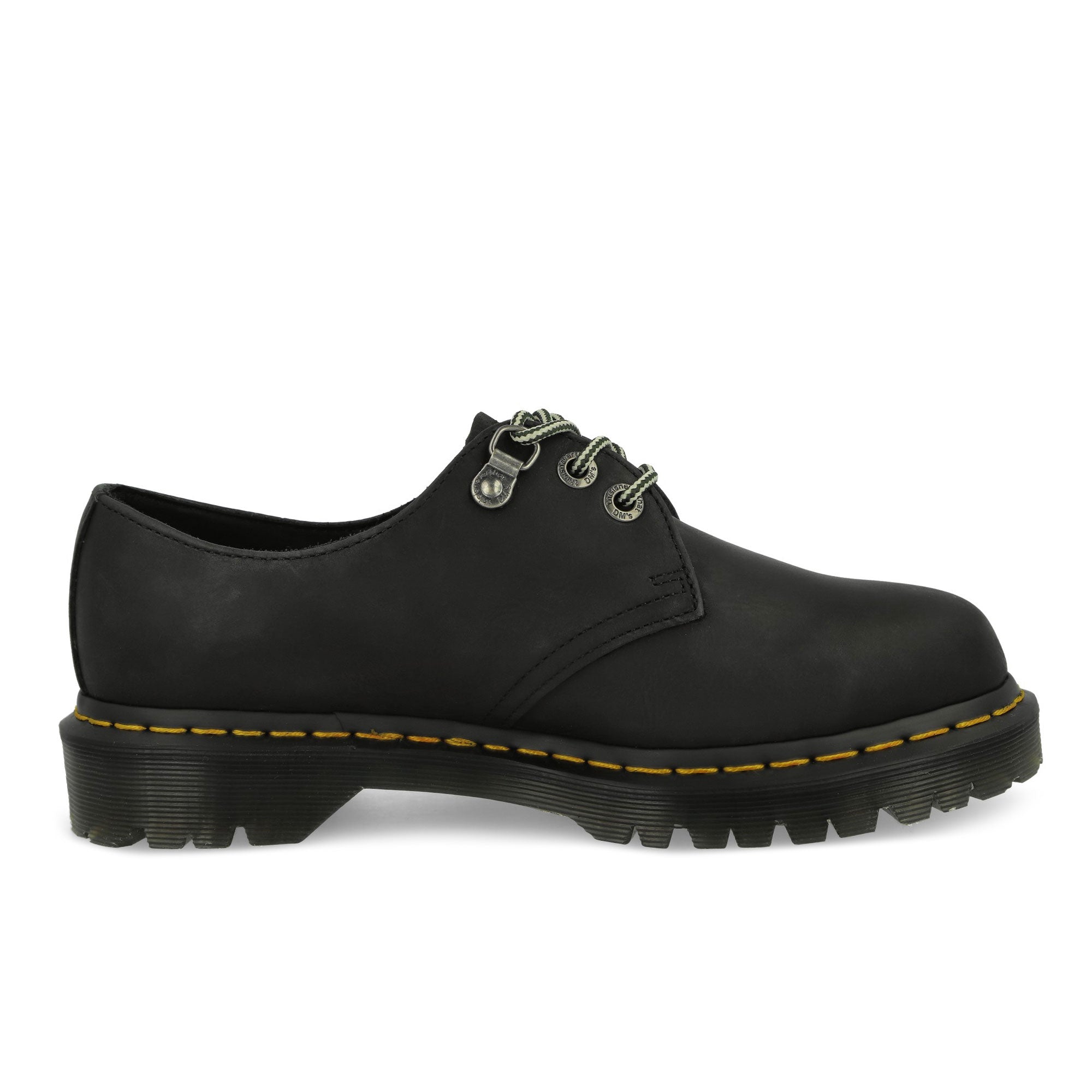 Dr. Martens 1461 Black Wyoming Black Loafers & Lace ups  Silhouette | Overkill