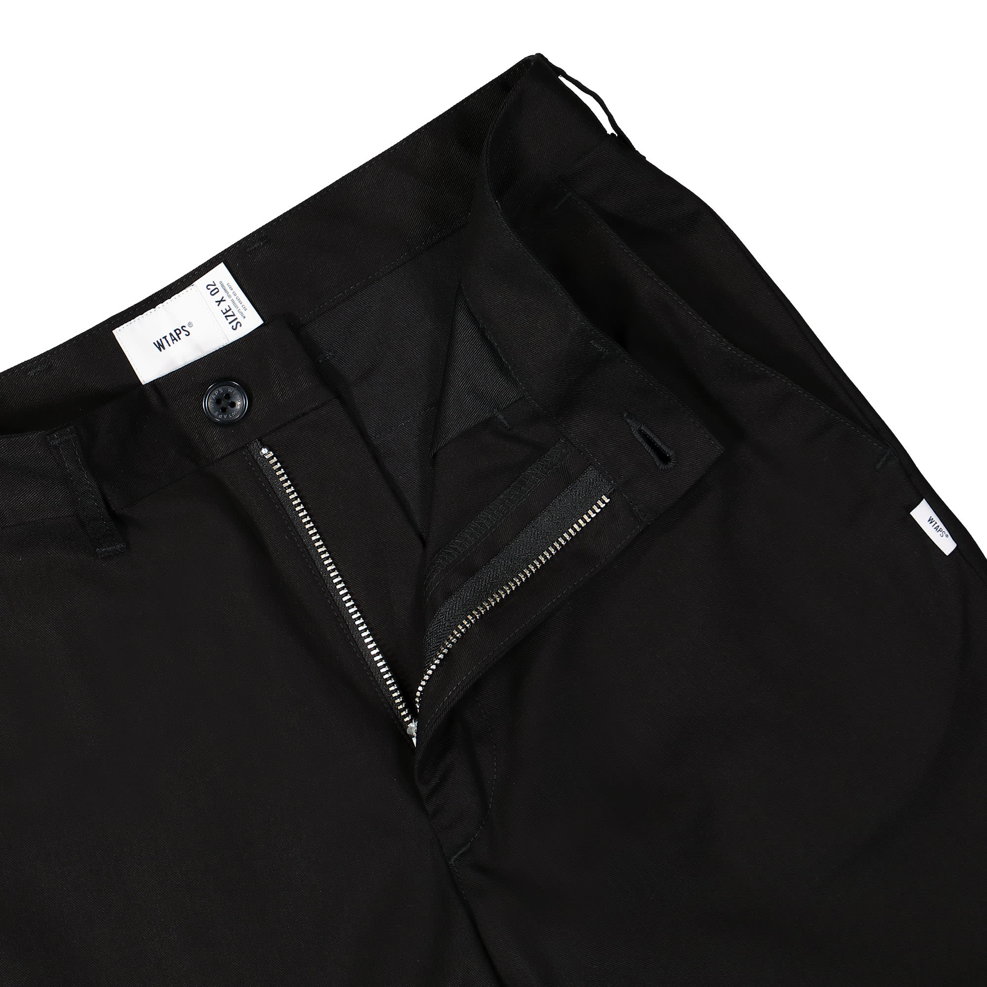 WTAPS WRKT2001 Trousers Black Casual Pants Detailfoto | Overkill