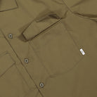 WTAPS CBW Broadcloth Shirt Olive Drab Shirts Detailfoto | Overkill