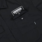 Neighborhood Classic Short Sleeve Work Shirt Black Shorts Detailfoto | Overkill