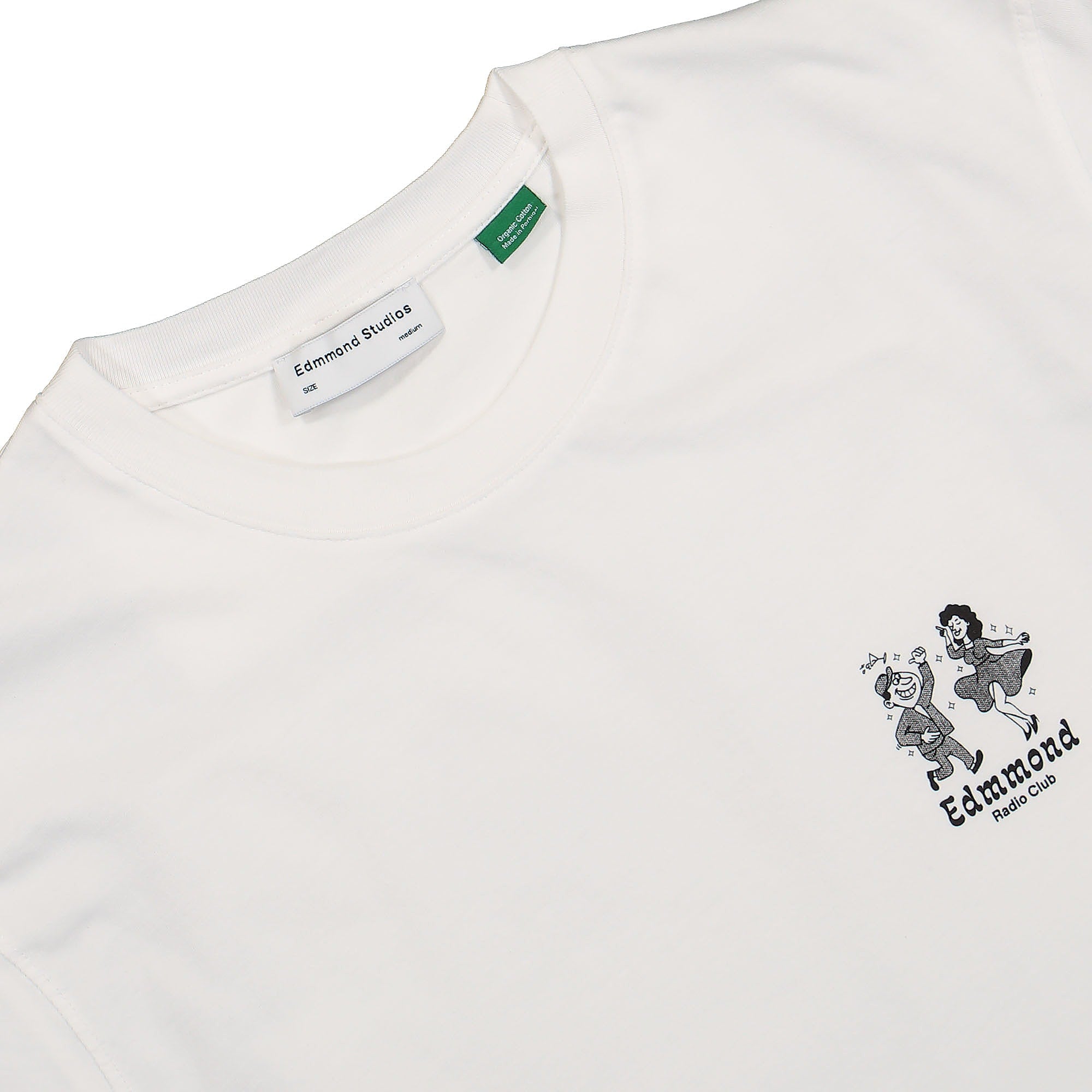 Edmmond Studios Dancing Starts T-Shirt Plain White T-Shirts Material | Overkill