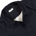 Edmmond Studios Arlon Coat Plain Navy Coats Close-up | Overkill