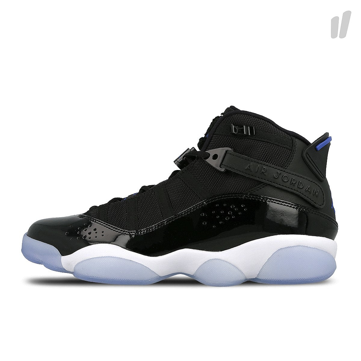 Jordan Air Jordan 6 Rings Black / Hyper Royal - White Sneakers 322992 016 | Overkill