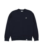 Edmmond Studios Duck Patch Sweater Plain Navy Sweatshirts 323-40-29590 | Overkill