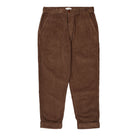 Edmmond Studios Jorge Pants Plain Brown Casual Pants 323-50-01750 | Overkill