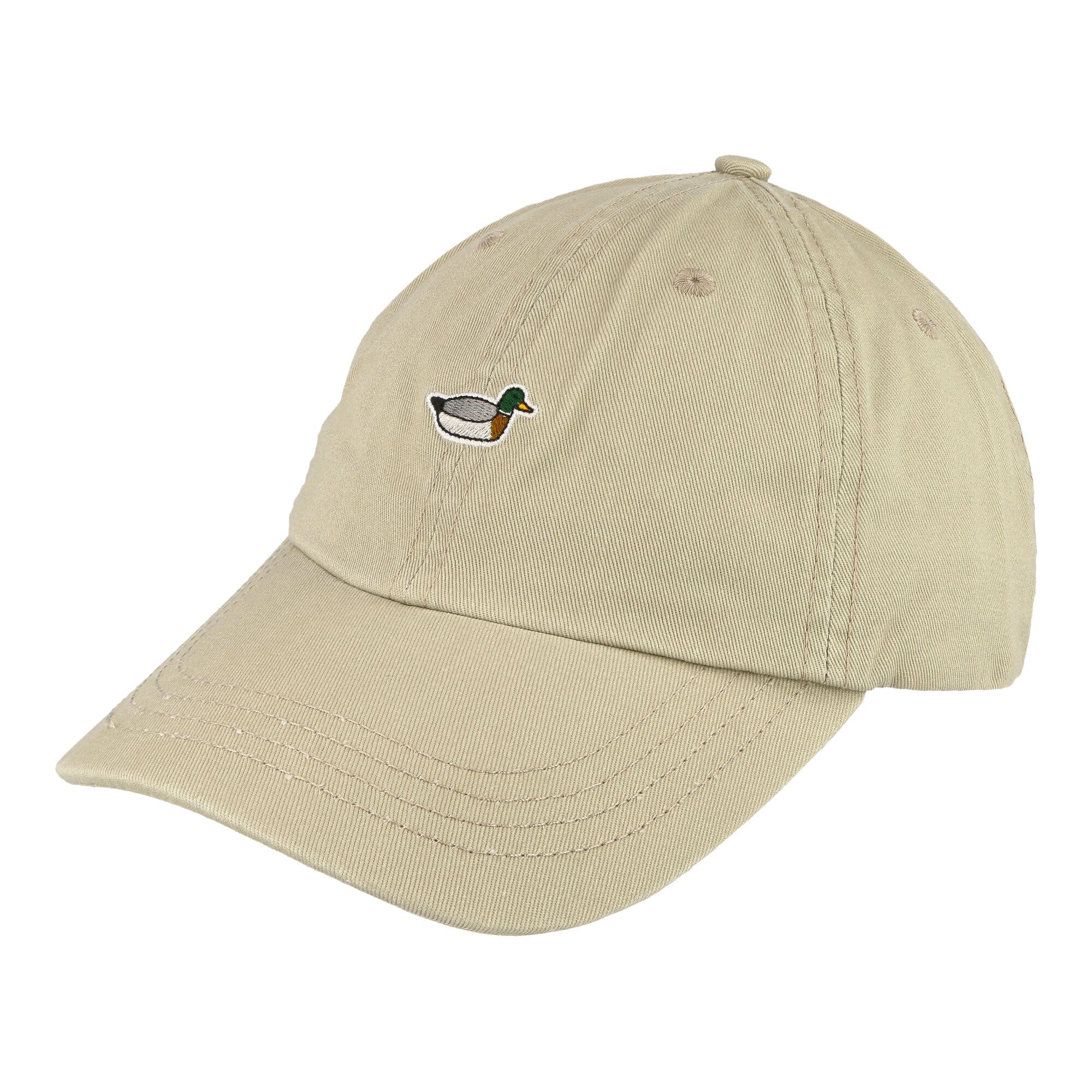 Edmmond Studios Duck Patch Cap Beige Caps 323-92-01050 | Overkill