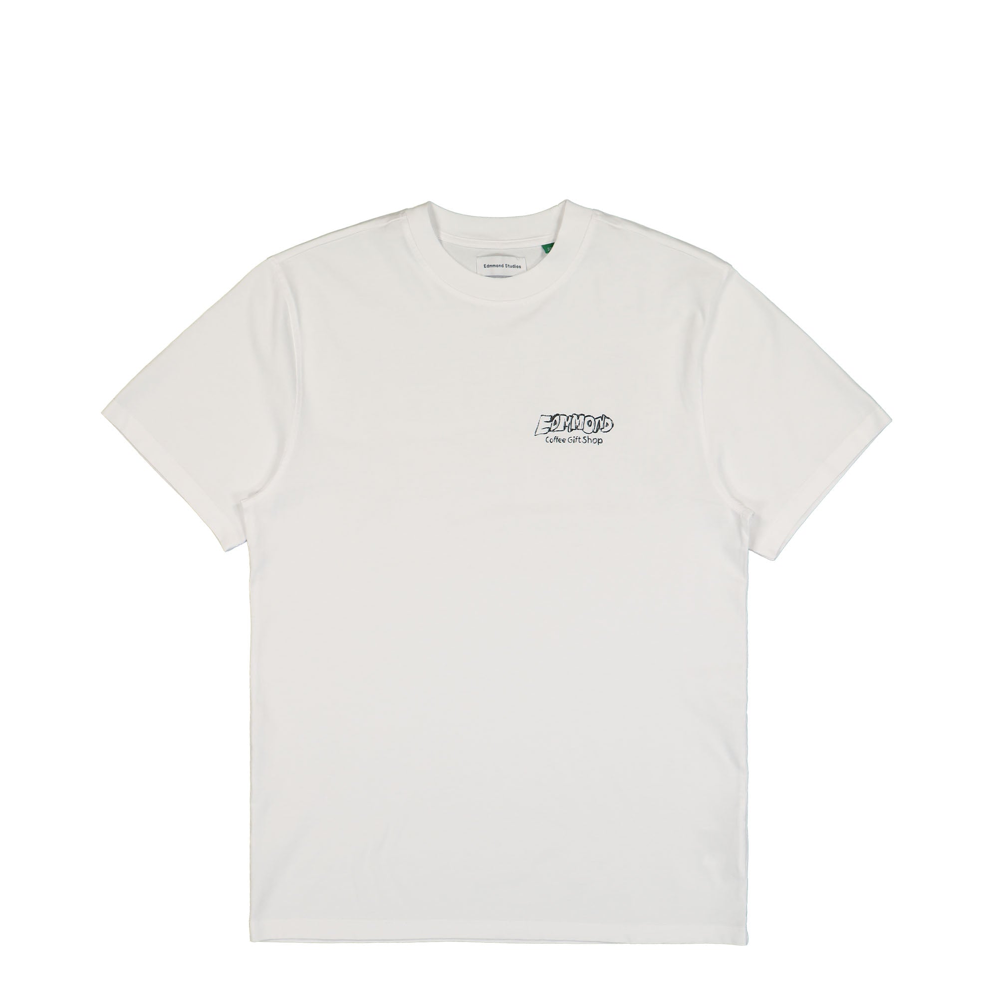 Edmmond Studios Cafe Edmmond T-Shirt Plain White T-Shirts 324-30-26000 | Overkill