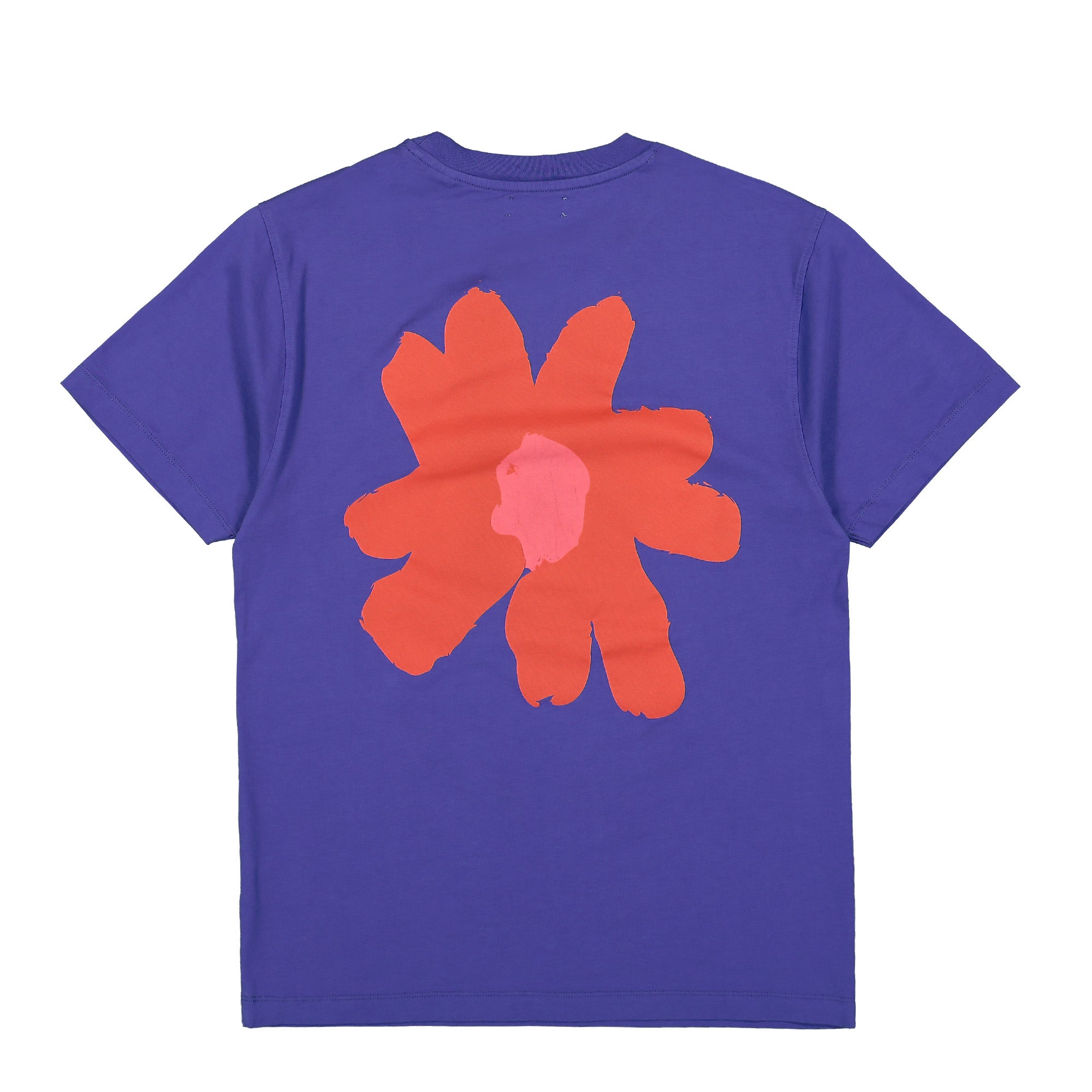 Edmmond Studios Botanic Society T-Shirt Plain Purple T-Shirts Close-up | Overkill