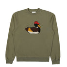 Edmmond Studios Duck Hunt Sweatshirt Plain Khaki Sweatshirts 324-40-01680 | Overkill