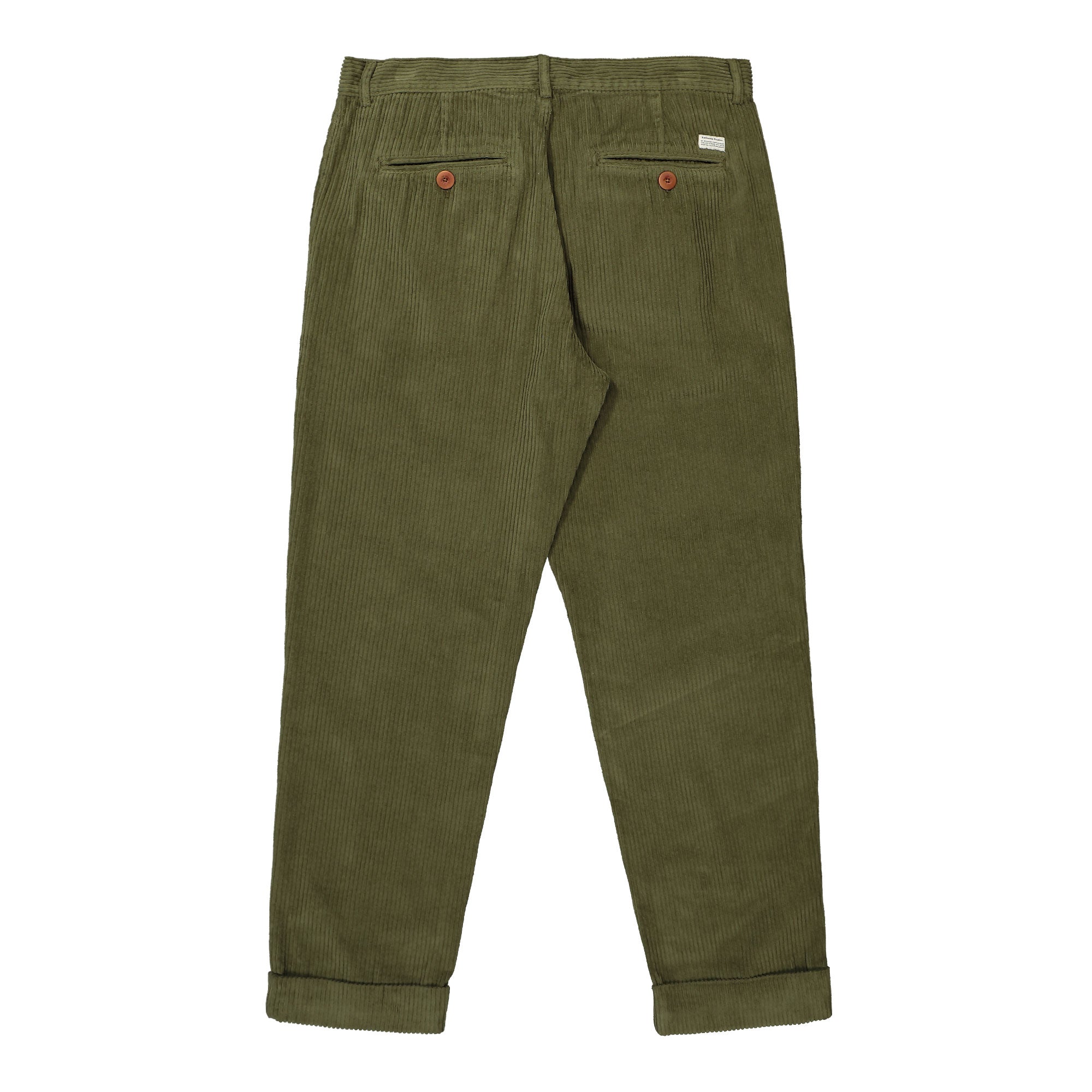 Edmmond Studios Jorge Pants Plain Khaki Casual Pants Material | Overkill