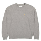 Edmmond Studios Special Duck Sweater Plain Light Grey Melange Sweatshirts 324-60-01820 | Overkill