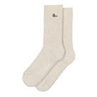 Edmmond Studios Duck Socks Plain Light Grey Melange Socks 324-94-01820 | Overkill