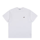 Edmmond Studios Duck Patch T-Shirt Plain White T-Shirt 325-30-01000 | Overkill
