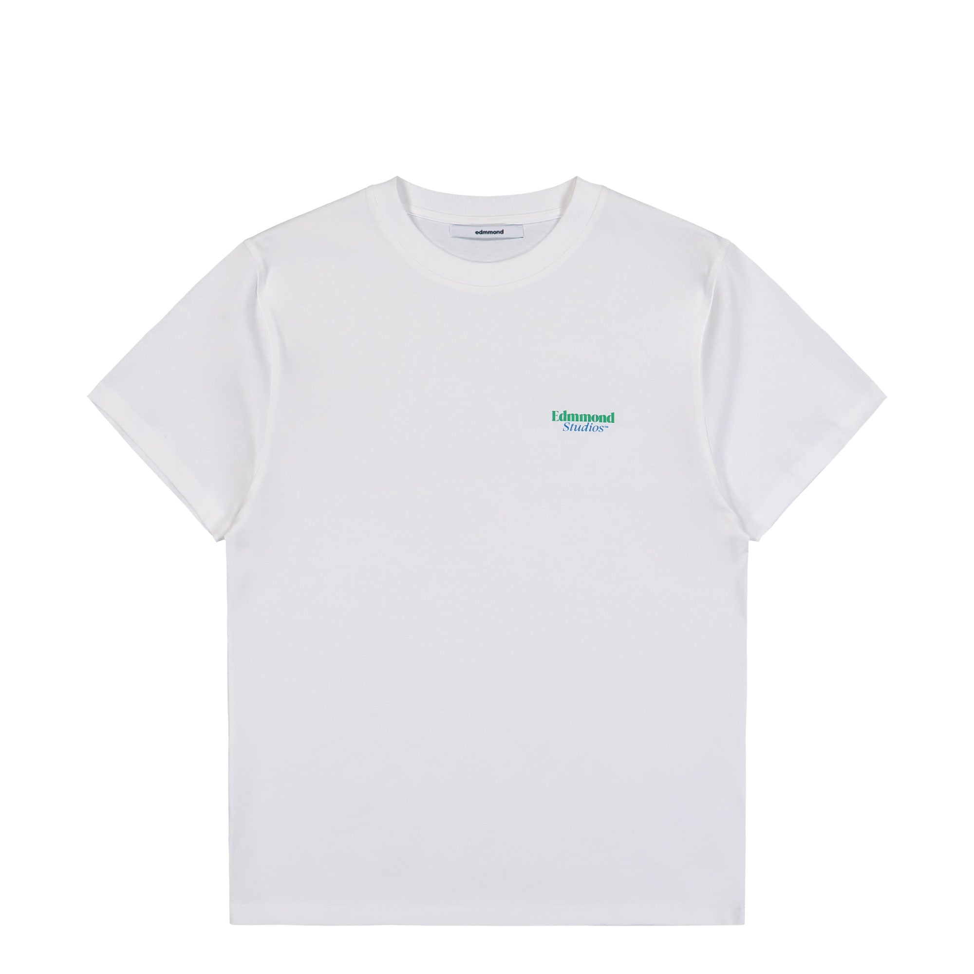 Edmmond Studios Elak T-Shirt Plain White T-Shirts 325-30-06000 | Overkill