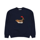 Edmmond Studios Duck Hunt Sweatshirt Plain Navy Sweatshirt 325-40-01590 | Overkill
